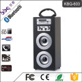 BBQ KBQ-603 10W 1200mAh Wooden Rechargeable Portable Karaoke Speaker